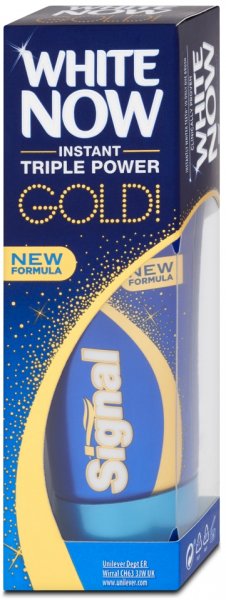 Signal White Now Gold Paste 50ml