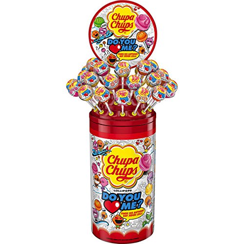 Chupa Chups Do You Love Me? Tube 100 pcs 1.2 kg