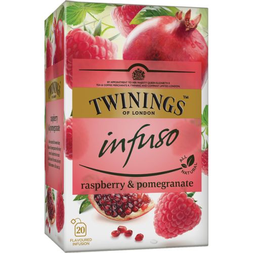 Twinings Infuso Raspberry Pomegrante 20pcs 30g