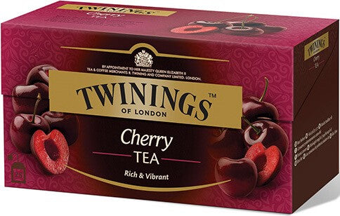 Twinings Cherry Tea Herba 25pcs 50g