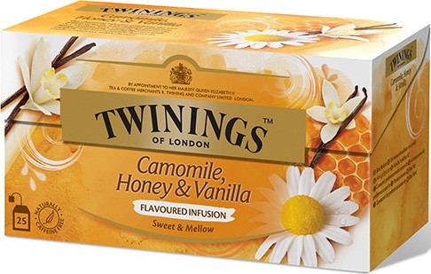 Twinings Camomile Honey Vanilla Herba 25pcs 37g