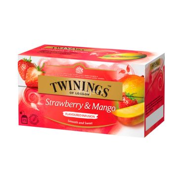 Twinings Strawberry Mango Tea 25pcs 50g