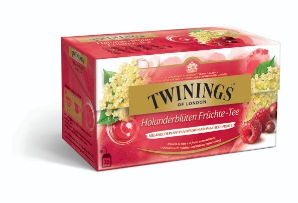 Twinings Holunderbluten Fruchte Tee Herb 25pcs 50g