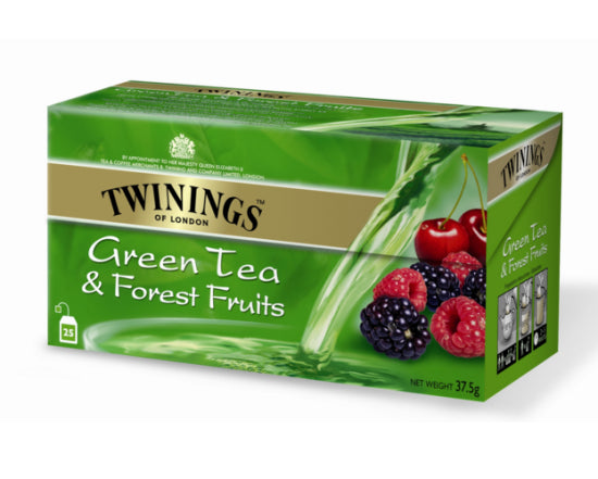 Twinings Green Forest Fruits Tea 25pcs 37g