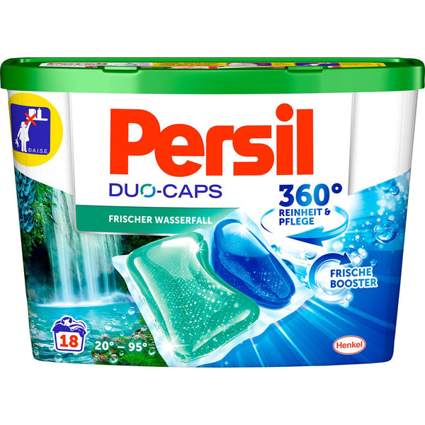 Persil Univ Frischer Wasserfall Duo Caps 18p 450g