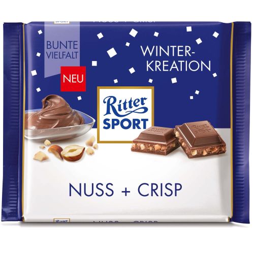 Ritter Sport Winter Nuss Crisp Chocolate 100g