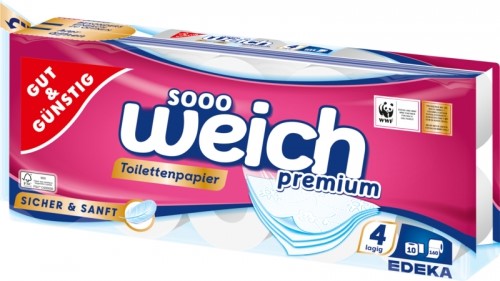 G&G Sooo Weich Klassik 4Lag Toilet Paper 10pcs