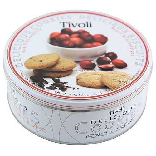 Tivoli Muesli & Cranberry Cookies. Can 150g