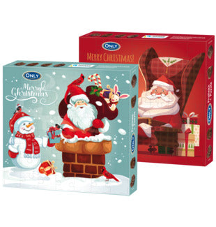 Only Merry Christmas Milk Pralines Puzzle 120g