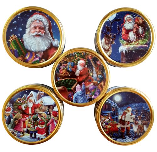 JB Nostalgic Santa Cookies. Can 150g