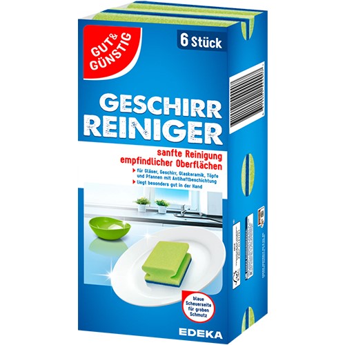 G&G Geschirr Reiniger Sponges 6 pcs