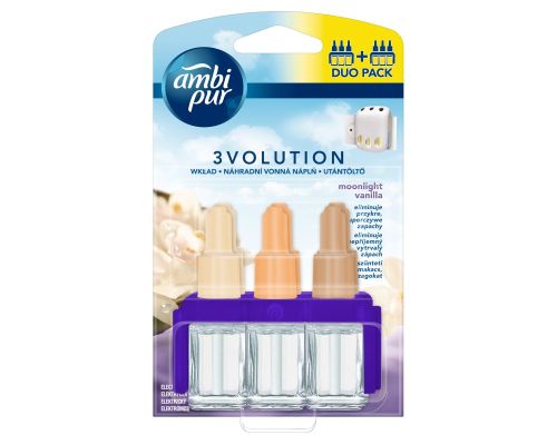 Ambi Pur 3Volution Moonlight Vanilla Extract 2x20ml