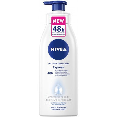 Nivea Express Body Lotion with Pump 400ml