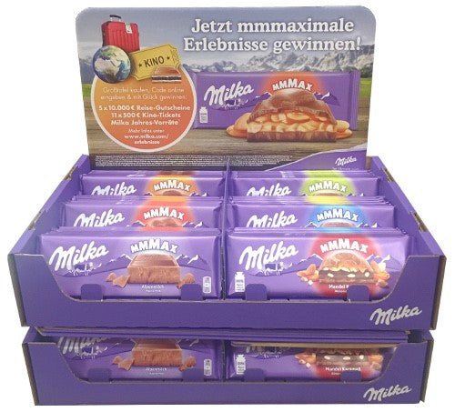 Milka Chocolates Stand Mix 270-300g 84 pcs