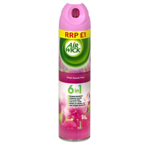 Air Wick 6in1 Pink Sweet Pea Refresh 240ml