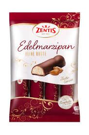 Zentis Edelmarzipan Feine Brote 4x25g / 100g