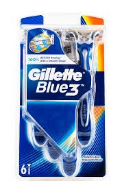 Gillette Blue 3 Razors 6pcs