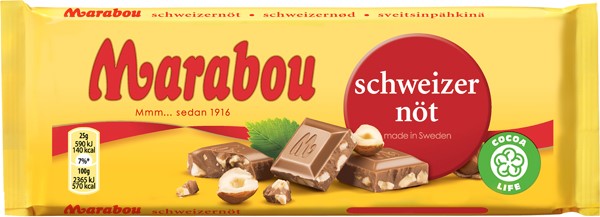 Marabou Schweizer Not Chocolate 100g