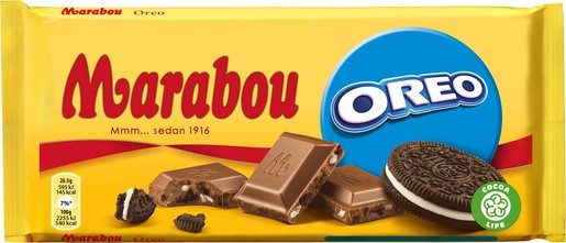 Marabou Oreo Chocolate 185g