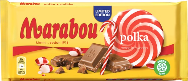 Marabou Polka Chocolate 200g