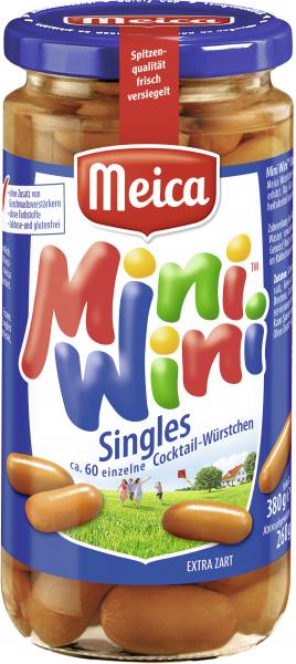 Meica Mini Wini Singles Sausages 260g / 380g