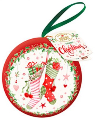 Confiserie Heidel chocolate Christmas ornament 43g