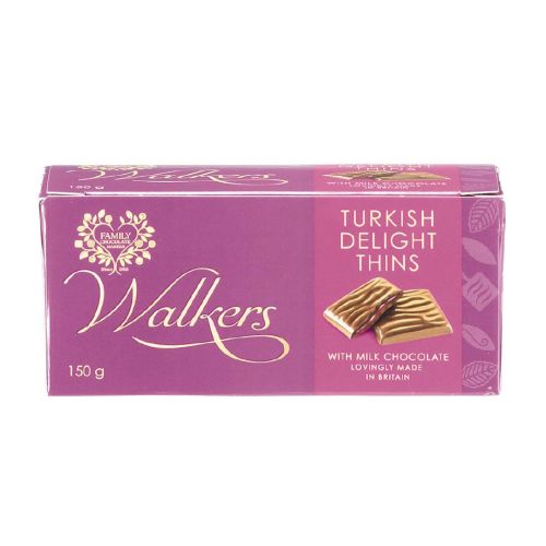 Walkers Turkish Delight Thins 150g