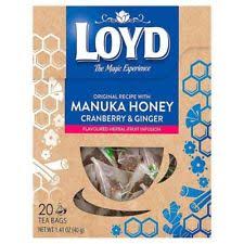 Loyd Manuka Honey Cranberry Ginger Herba 20pcs 40g