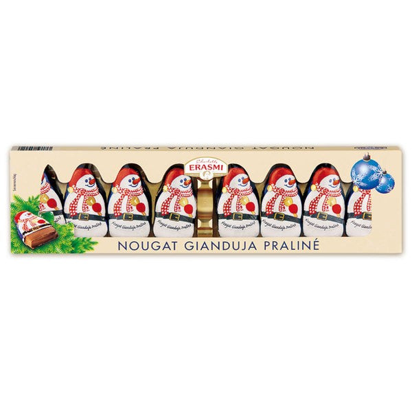 Erasmi Nougat Gianduje Praline Bałwanki 100g