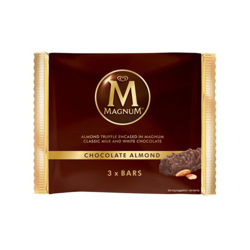 Magnum Chocolate Almond Bars 3pcs 93g