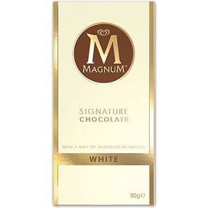 Magnum White Madagascan Vanilla Chocolate 90g