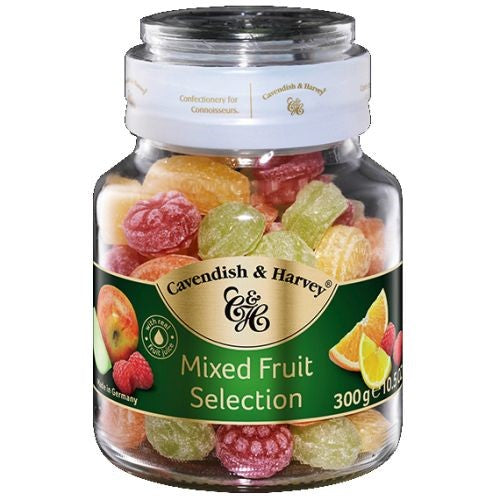 C&H Mixed Fruit Selection Dropsy Jar 300g