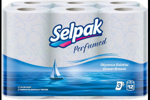 Selpak Elegance Perfumed 3W Toilet Paper 12pcs