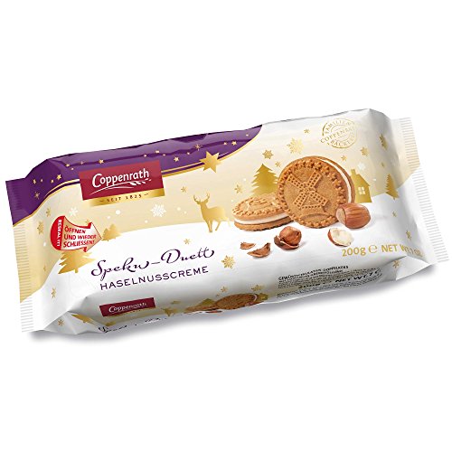 Coppenrath Spekw-Duett Hasselnusscrem Cookies 200g