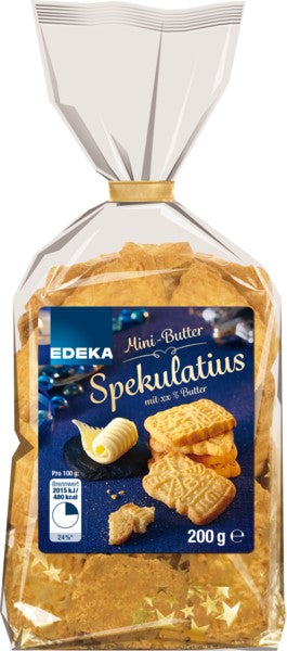 Edeka Mini Butter Spekulatius Cookies 200g