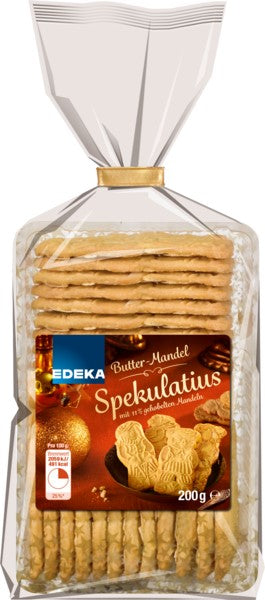 Edeka Butter Mandel Spekulatius Cookies 200g