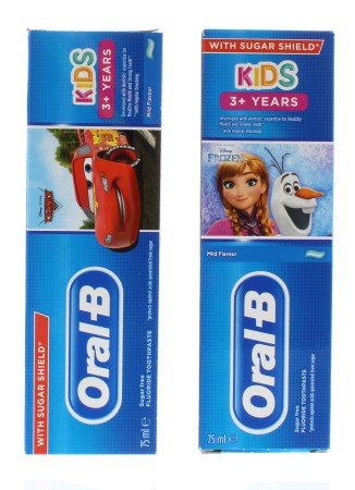 Oral-B Kids 3+ Mild Pasta 75ml