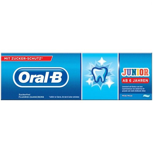 Oral-B Junior 6+ Milde Minze Pasta 75ml