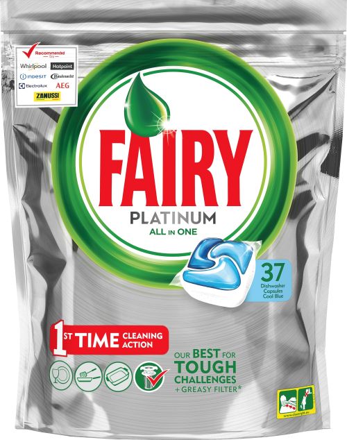 Fairy Platinum All in One Cool Blue 37pcs 551g