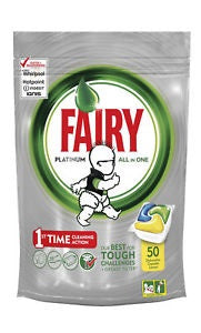 Fairy Platinum All in One Lemon Tabs 50pcs 745g