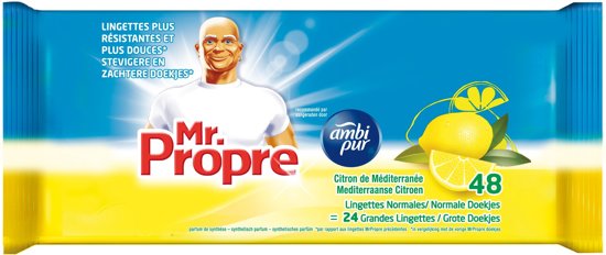 Mr.Proper Citron Wipes 48pcs