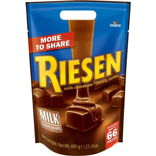 Storck Riesen Milk Chocolate Toffee 66pcs 605g