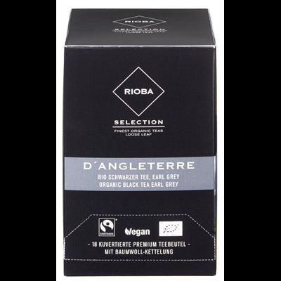 Rioba D'angleterre Black Earl Gray 18pcs 45g