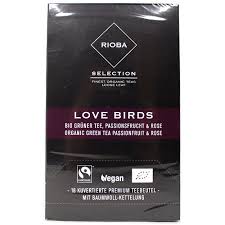 Rioba Love Birds Green Passion Rose 18pcs 31.5g