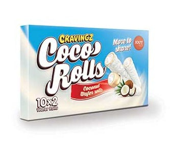 Jouy & Co Cravingz Coco Rolls 10x18g 180g