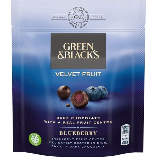 Green & Black's Velvet Fruit Blueberry 120g