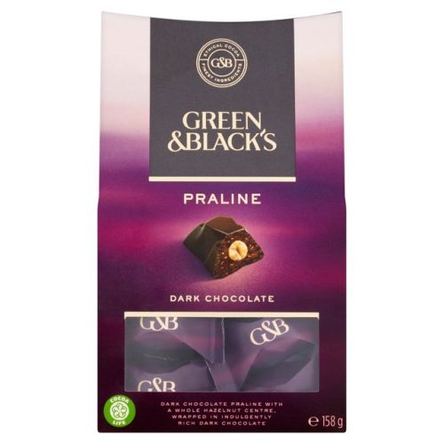 Green & Black's Praline Dark Chocolate 158g