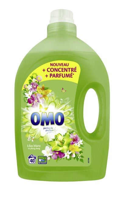 OMO Lilas Blanc et Ylang Ylang Gel 40p 2L