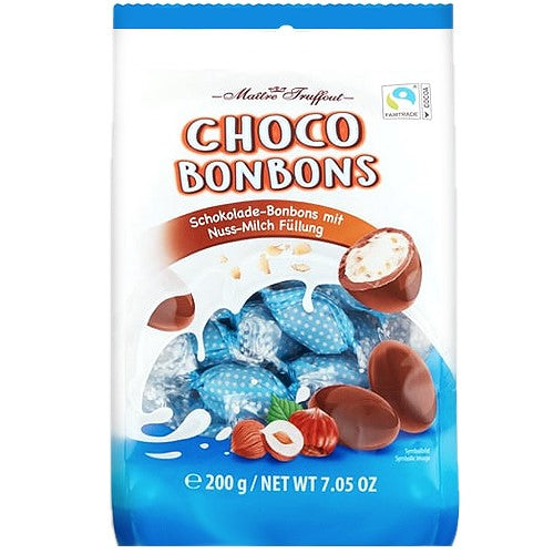 Maitre Truffout Choco Bonbons Nuss-Milch 200g