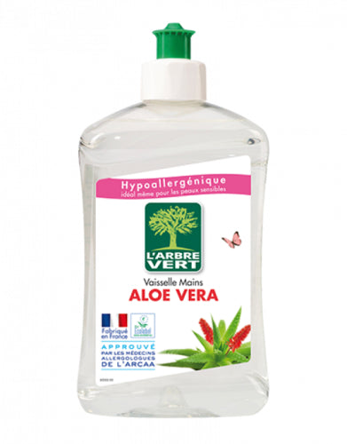 L'arbre Vert Vaisselle Aloe Liquid for Dishes 500ml